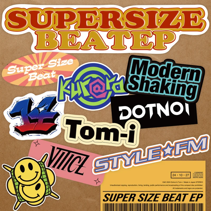 SUPER SIZE BEAT EP ジャケット